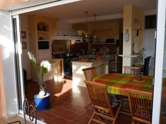 Location de vacances - Villa à Castin - Salle à manger