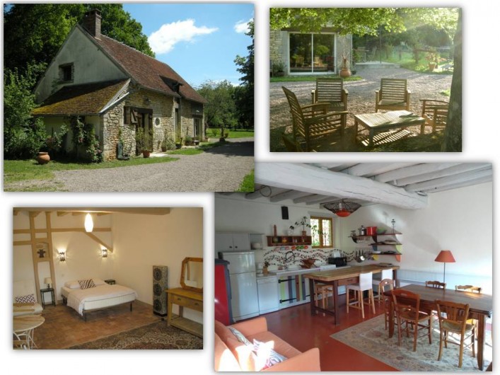 Location de vacances - Gîte à Donzy - Maison gîte
