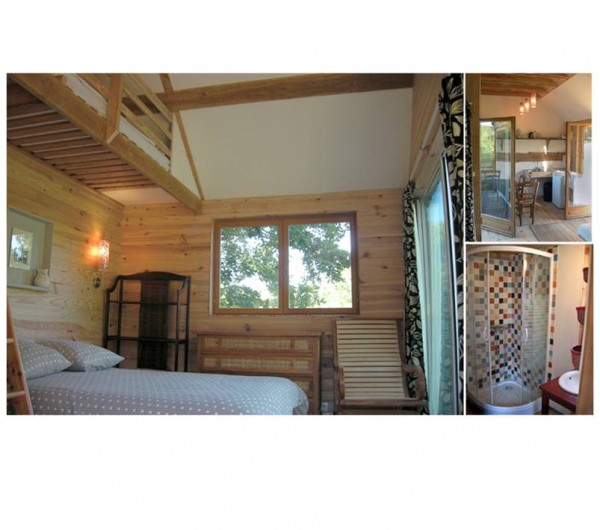 Location de vacances - Gîte à Donzy - Cabane perchée tout confort