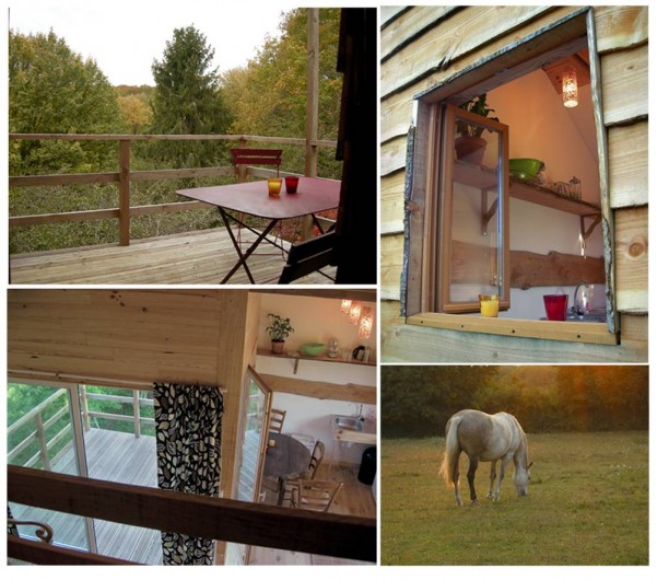 Location de vacances - Gîte à Donzy - Cabane perchée tout confort