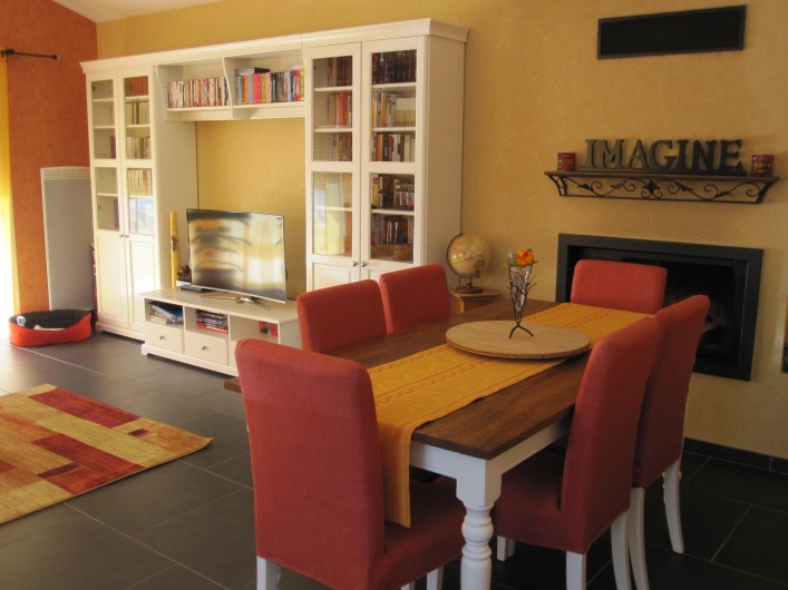 Location de vacances - Chambre d'hôtes à Soulac-sur-Mer - Soulac'Ouette - salon/salle à manger