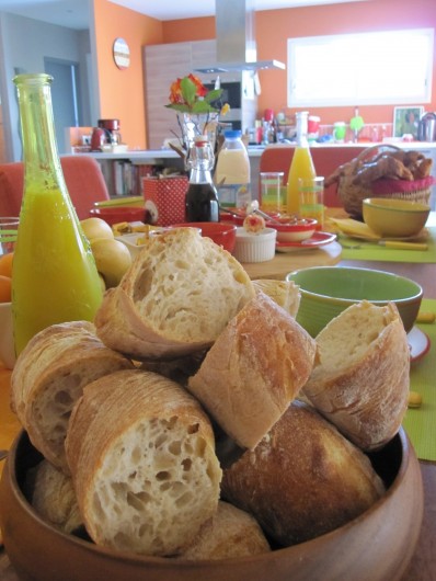 Location de vacances - Chambre d'hôtes à Soulac-sur-Mer - Soulac'Ouette - Petit-déjeuner complet intérieur