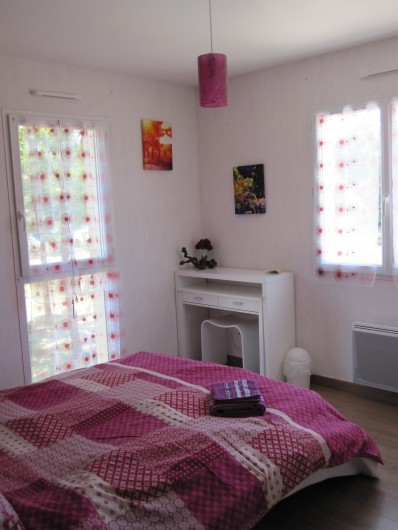 Location de vacances - Chambre d'hôtes à Soulac-sur-Mer - Soulac'Ouette - Chambre Côté Vignes