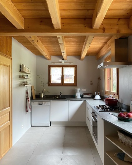 Location de vacances - Gîte à Saint-Sigismond - CUISINE, VUE D'ENSEMBLE