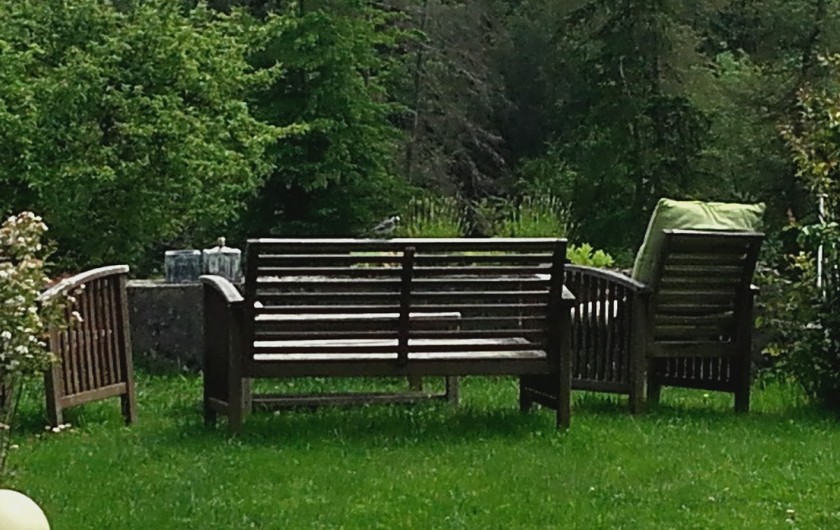 Location de vacances - Appartement à Charvonnex - le coin jardin