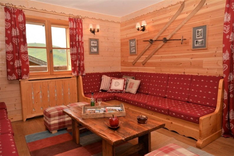 Location de vacances - Chalet à L'Alpe d'Huez - Salon