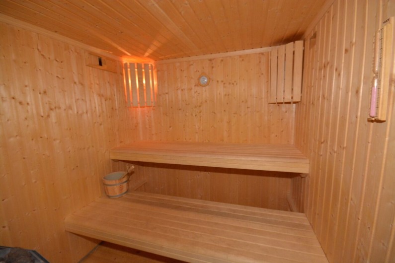 Location de vacances - Chalet à L'Alpe d'Huez - Le sauna
