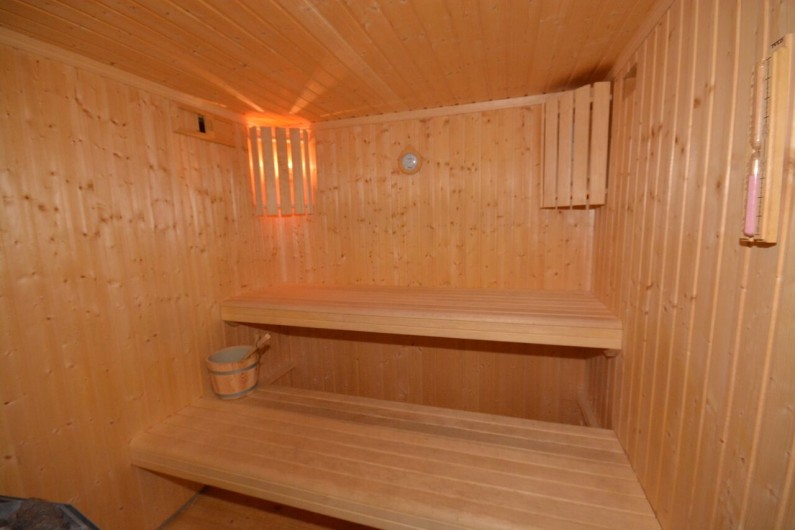 Location de vacances - Chalet à L'Alpe d'Huez - Le sauna
