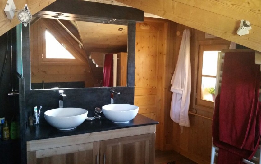Location de vacances - Chalet à L'Alpe d'Huez - Salle de bain
