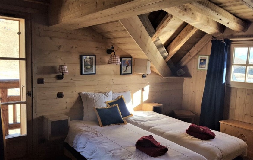 Location de vacances - Chalet à L'Alpe d'Huez - Chambre double