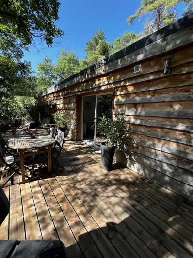 Location de vacances - Cabane dans les arbres à Rivière-sur-Tarn - Le Chalet