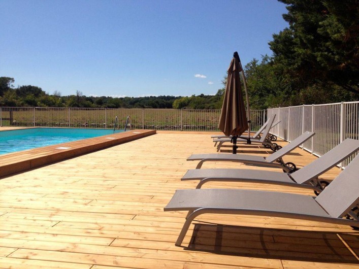 Location de vacances - Gîte à Sainte-Anastasie - Piscine