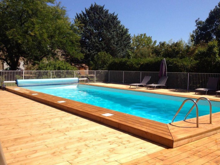 Location de vacances - Gîte à Sainte-Anastasie - Piscine