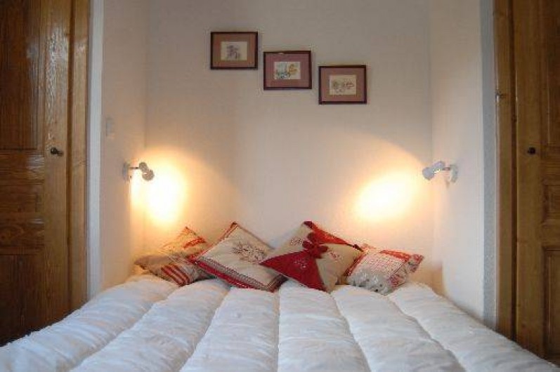 Location de vacances - Appartement à Bessans - Chambre parentale