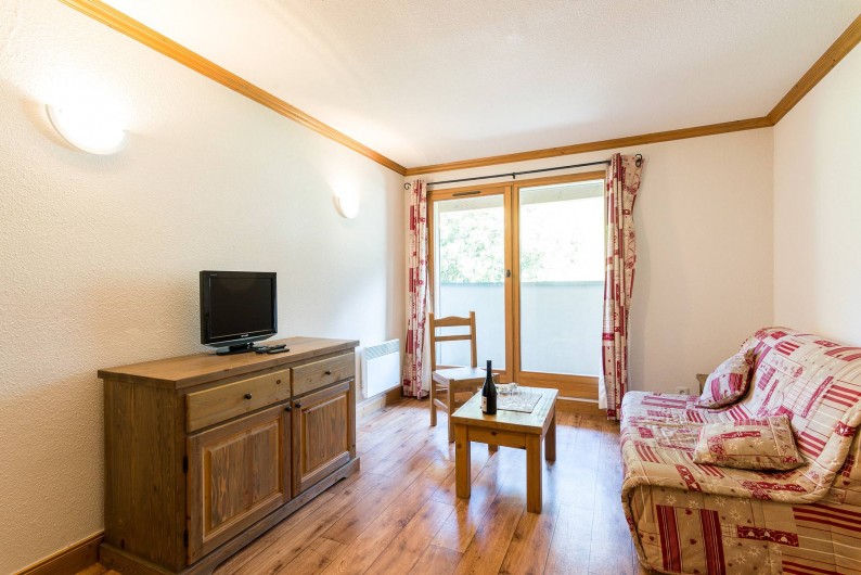 Location de vacances - Appartement à Bessans - Séjour : coin salon