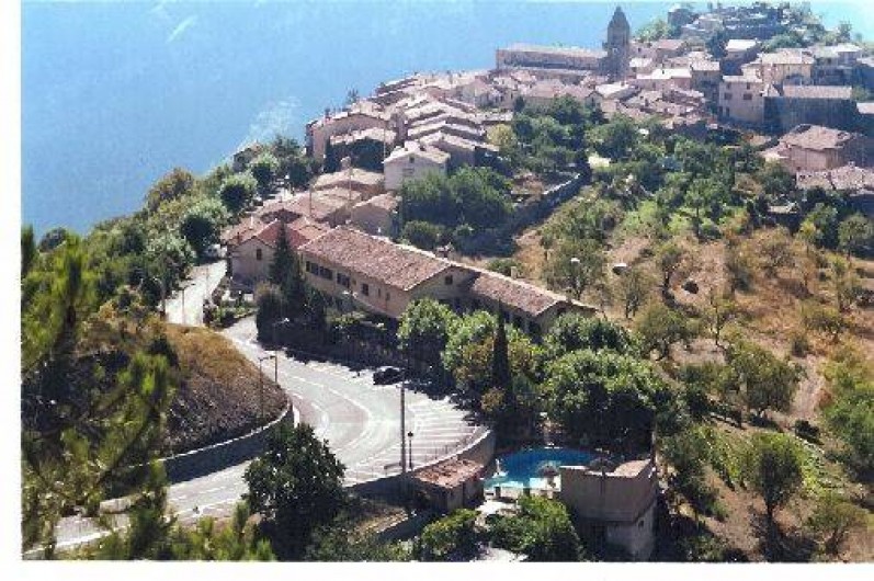 Location de vacances - Gîte à Utelle - Vue sur la location