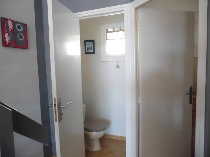 Location de vacances - Appartement à Le Grau d'Agde - wc indépendant