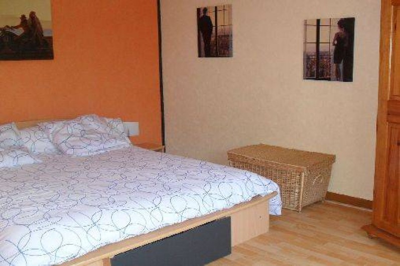 Location de vacances - Maison - Villa à La Guérinière - Chambre N°1 avec lit en 160 drap fourni et inclus dans le prix.