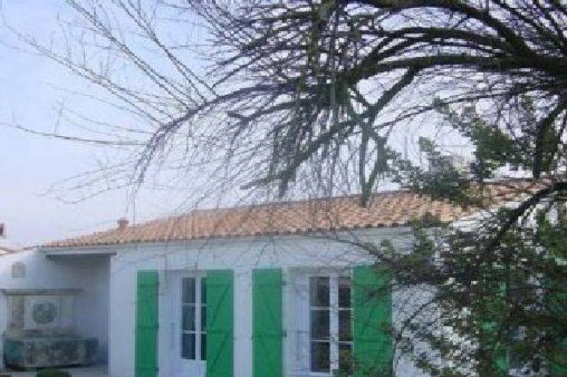 Location de vacances - Villa à Sainte-Marie-de-Ré - devant de la maison