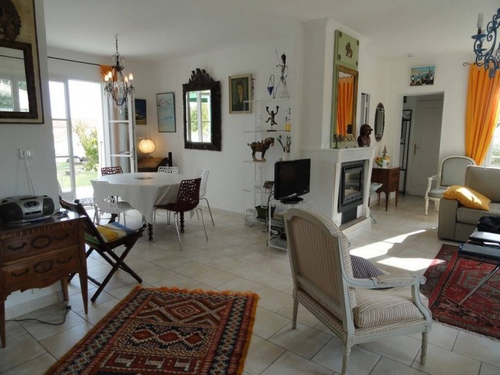 Location de vacances - Villa à Sainte-Marie-de-Ré - salle à manger