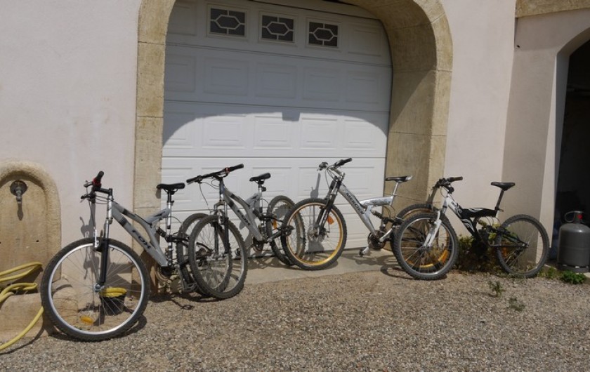 Location de vacances - Gîte à Montagnac - Vélos disponible (gratuit )