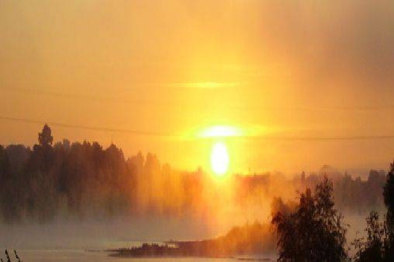 Location de vacances - Gîte à La Chapelle-aux-Naux - LEVE DU SOLEIL SUR LA LOIRE