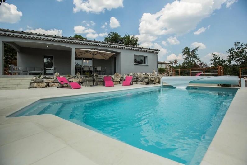 Location de vacances - Villa à Saint-Alban-Sous-Sampzon