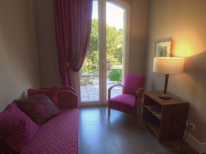 Location de vacances - Appartement à Sète - Salon chambre Saint Clair