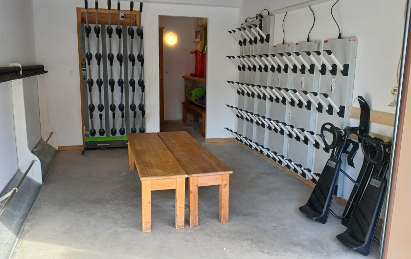 Location de vacances - Chalet à Châtel - local a ski