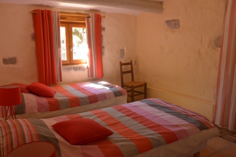 Location de vacances - Mas à Mourèze - Chambre 2- maintenant 1 lit double