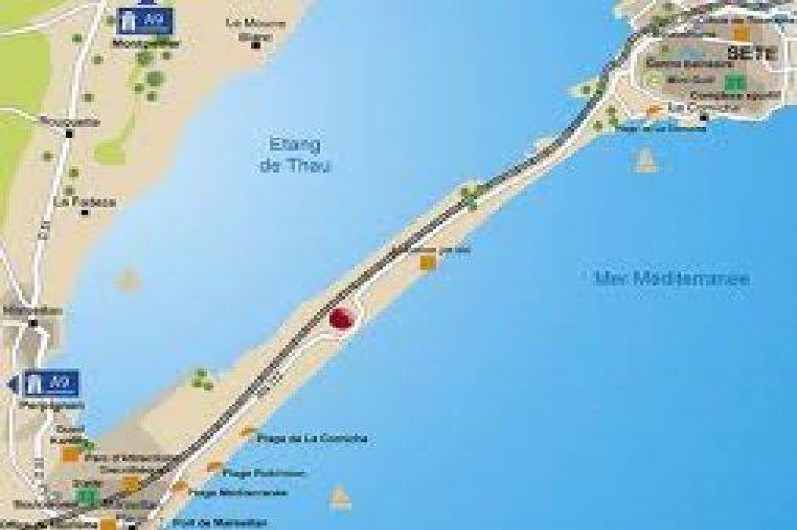 Location de vacances - Camping à Sète