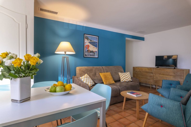 Location de vacances - Appartement à Rayol-Canadel-sur-Mer - Appartement avec un accès direct à la plage jusqu’à 6 pers