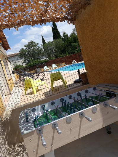 Location de vacances - Gîte à Fontvieille - baby foot