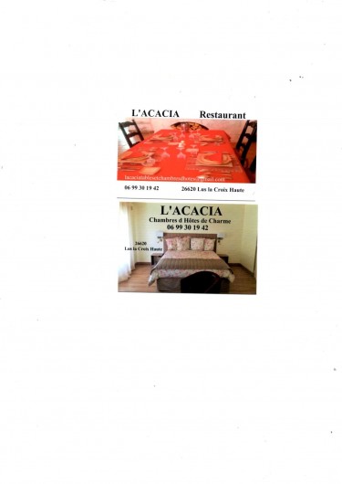 Location de vacances - Chambre d'hôtes à Lus-la-Croix-Haute - Restaurant/Chambres d Hôtes