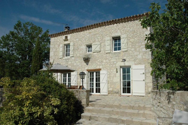 Location de vacances - Maison - Villa à Lauzerte - La Colamine - une ferme de pierre Quercy