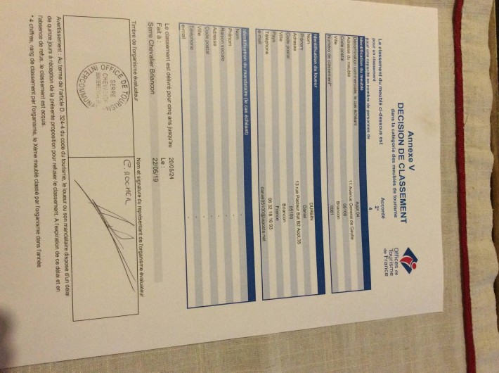 Location de vacances - Appartement à Briançon