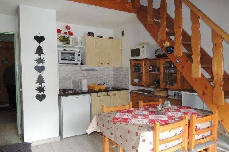 Location de vacances - Appartement à Les Houches - Le séjour - kitchinette
