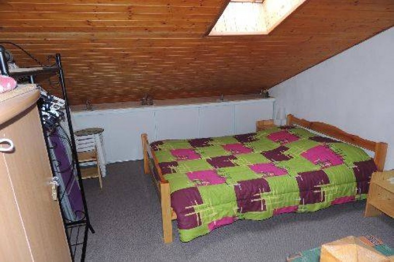Location de vacances - Appartement à Les Houches - Chambre sur mezzanine