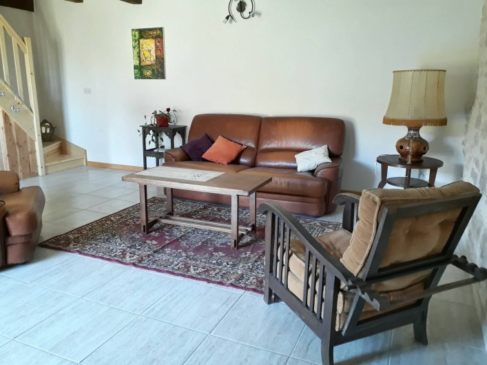 Location de vacances - Gîte à Martiel - Gîte Rosa, salon