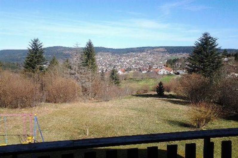 Location de vacances - Chalet à Gérardmer - vue depuis le chalet