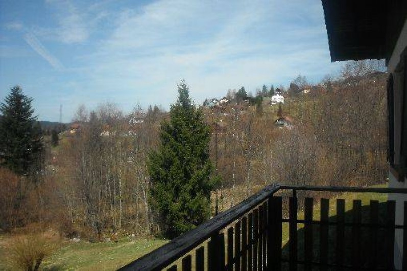 Location de vacances - Chalet à Gérardmer - vue depuis le chalet