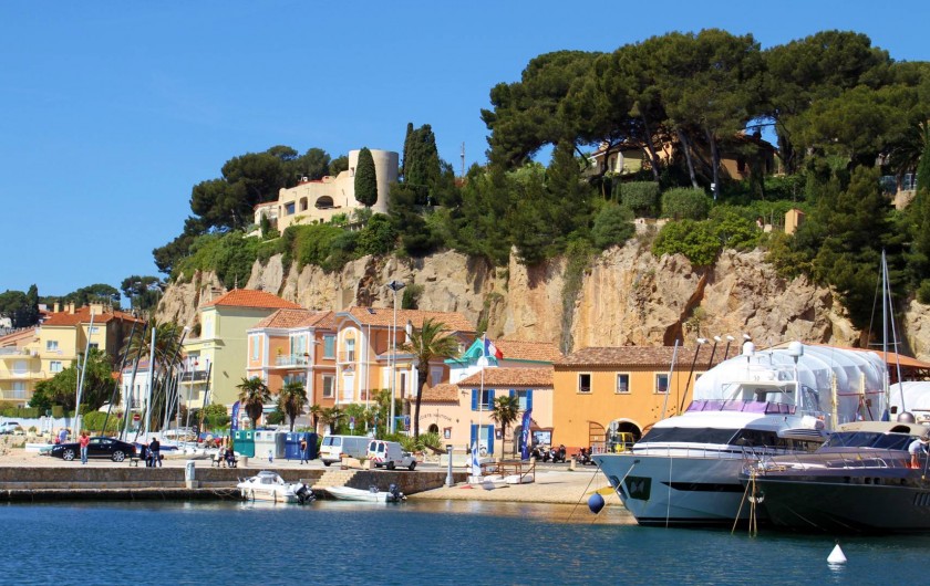 Location de vacances - Appartement à Saint-Cyr-sur-Mer