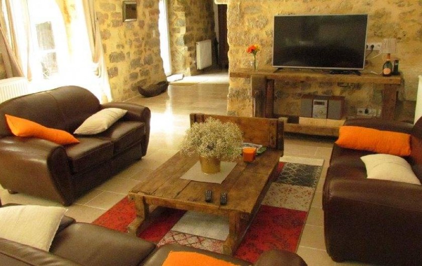 Location de vacances - Gîte à La Rouquette - Le salon