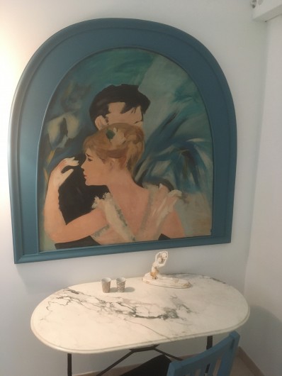 Location de vacances - Gîte à La Rouquette - Chambre Métro. Art Déco