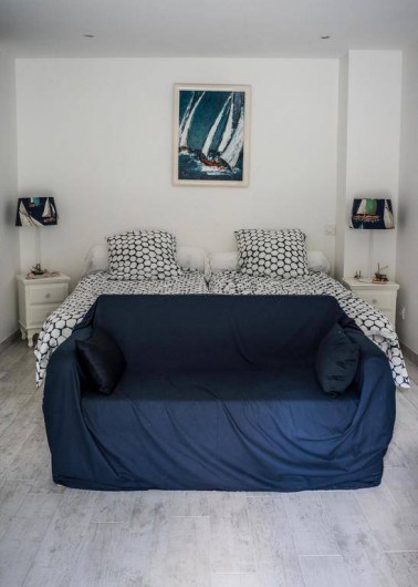 Location de vacances - Gîte à La Rouquette - Chambre Océan