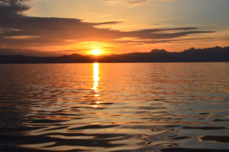 Location de vacances - Bungalow - Mobilhome à Publier - Couché de soleil Lac Léman