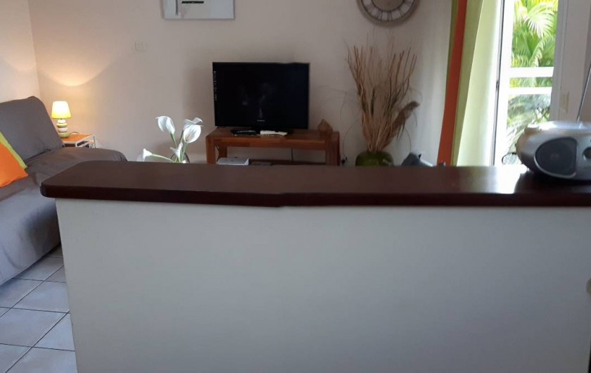 Location de vacances - Appartement à Les Trois-Îlets - Le séjour - 3