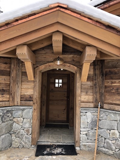 Location de vacances - Chalet à Chamonix-Mont-Blanc - Le porche savoyard
