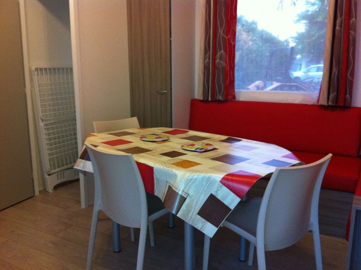 Location de vacances - Bungalow - Mobilhome à Gatteville-le-Phare - Salon (photo non contractuelle)