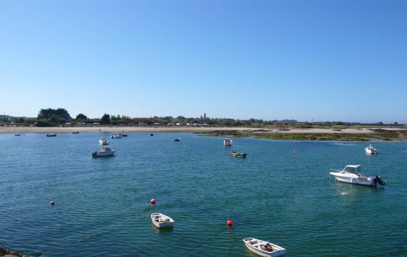 Location de vacances - Bungalow - Mobilhome à Gatteville-le-Phare - Camping vu de la mer